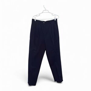 VTG Lauren Ralph Lauren Pants Navy Blue trousers Women’s Size 14 NWT